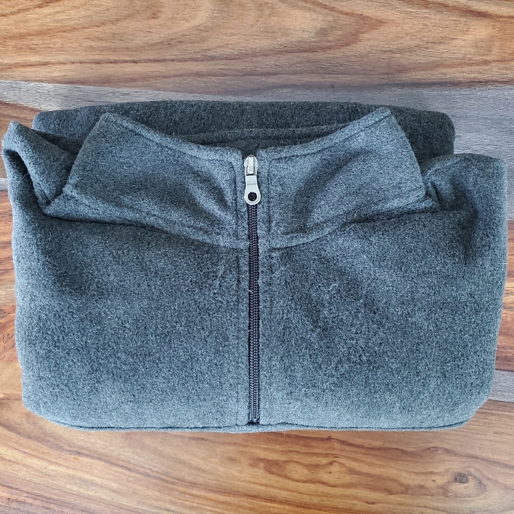 Men's Pull Over Shirt, Croft & Barrow, XL, Gray, Warm, 100% Polyester